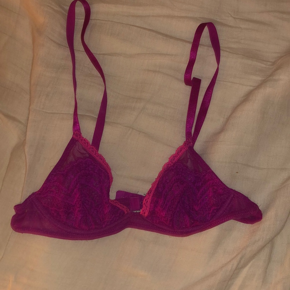 Intimately by Free People Pink Lace Bra